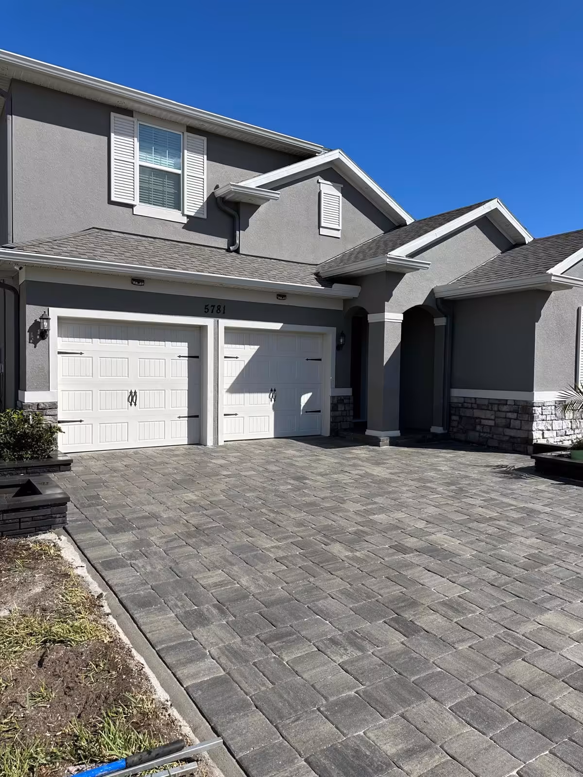 Garage addition in Marion County